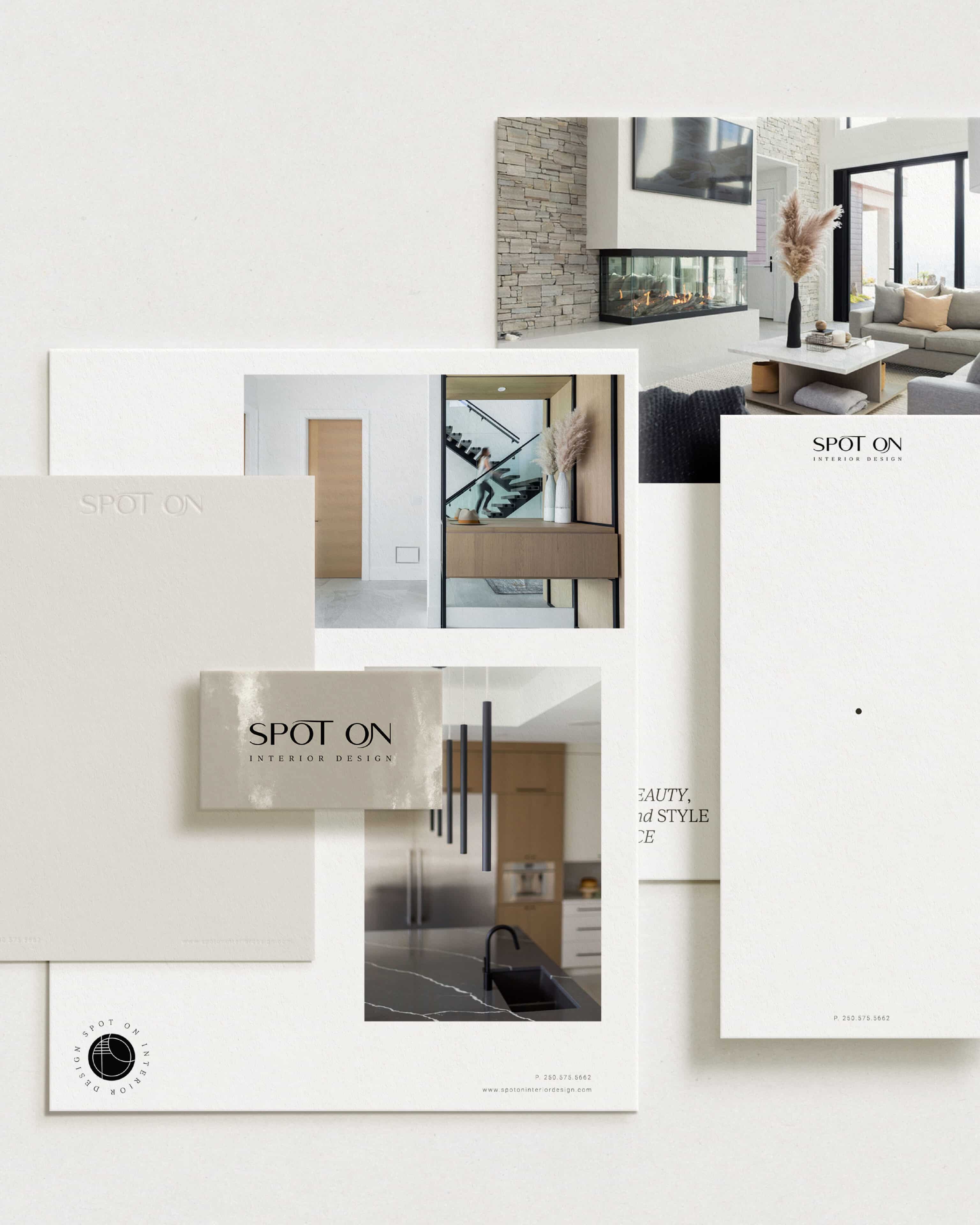 LaunchGraphics 09 Spot on interior design stationary collage