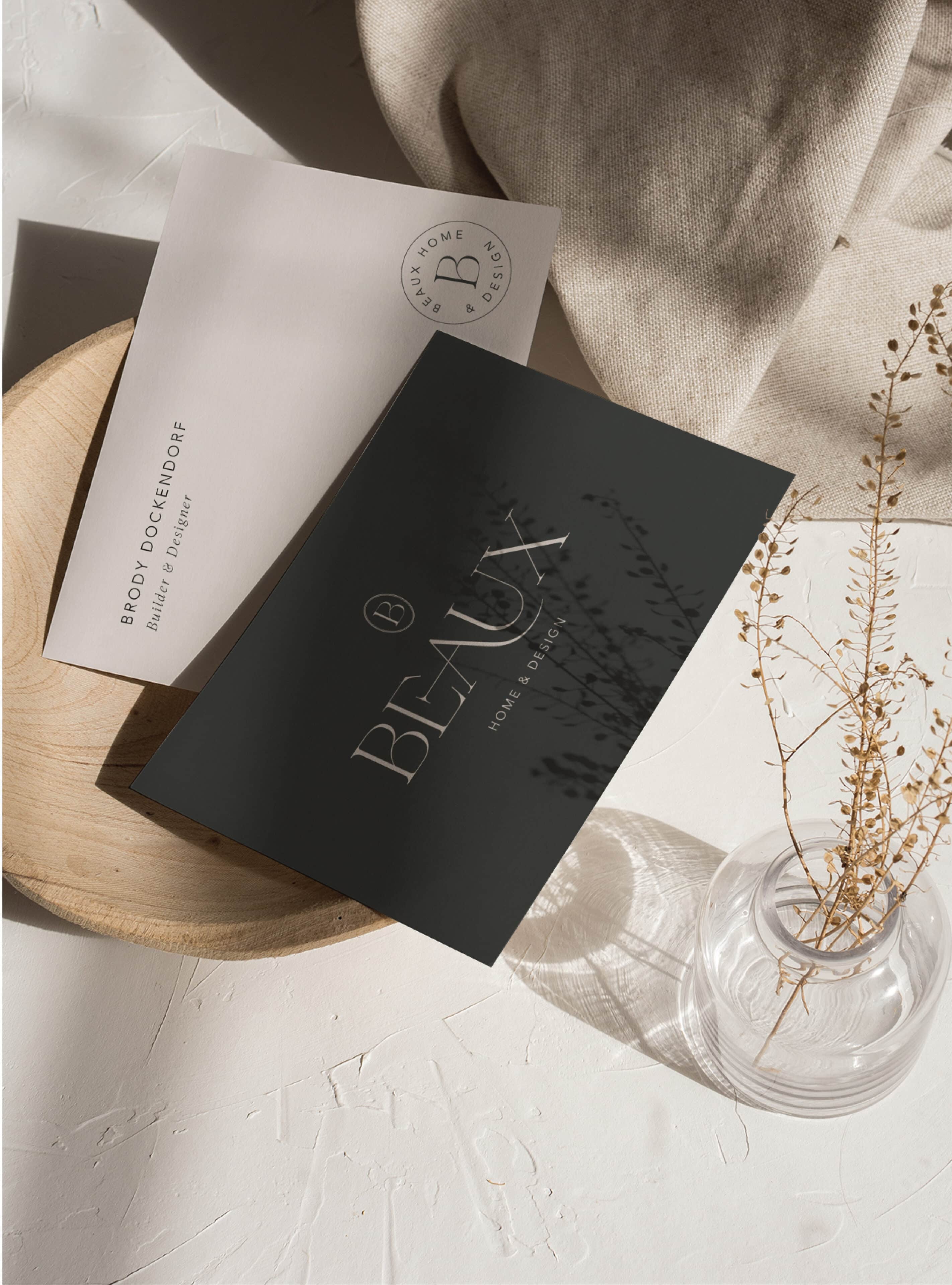 Beauxigcards Beaux Home and Design Business Cards