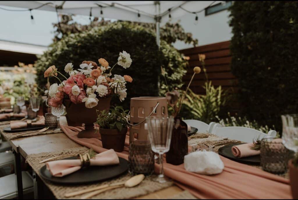 Faint of Hearts Wedding Decor